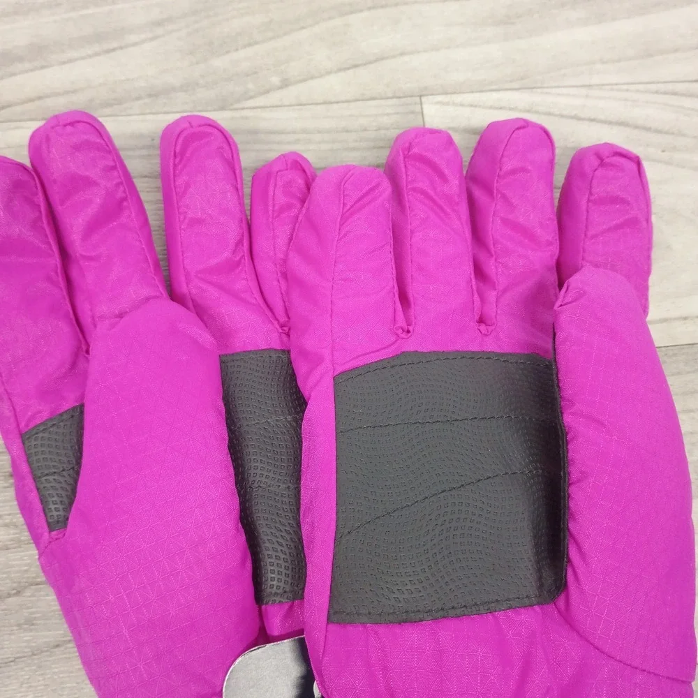 NWT COLUMBIA YOUTH Large Omni-Shield Pink Snoward Snow Glove Kids Water Resist